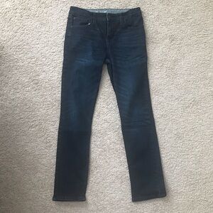Cat & Jack Jeans Girl 14 Dark Blue Skinny Indigo